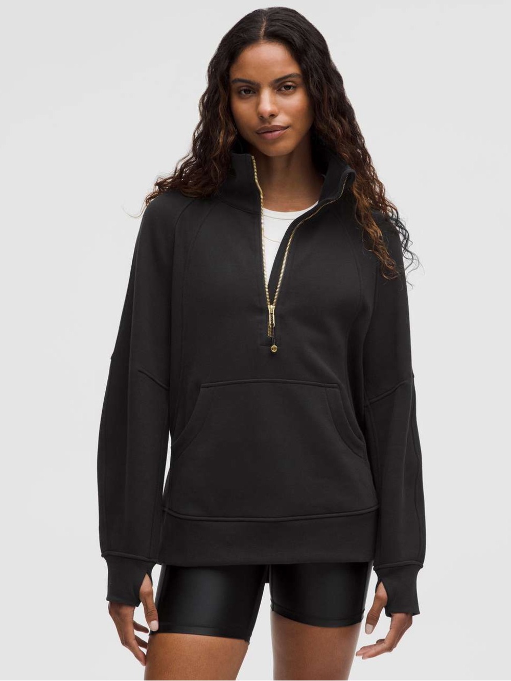 Lululemon Scuba half zip Hoodie full length